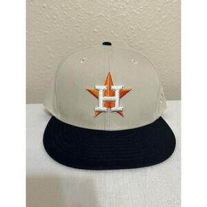 New Era 9FIFTY MLB Houston Astros 2017 World Series Champions Tan Size 7 1/4